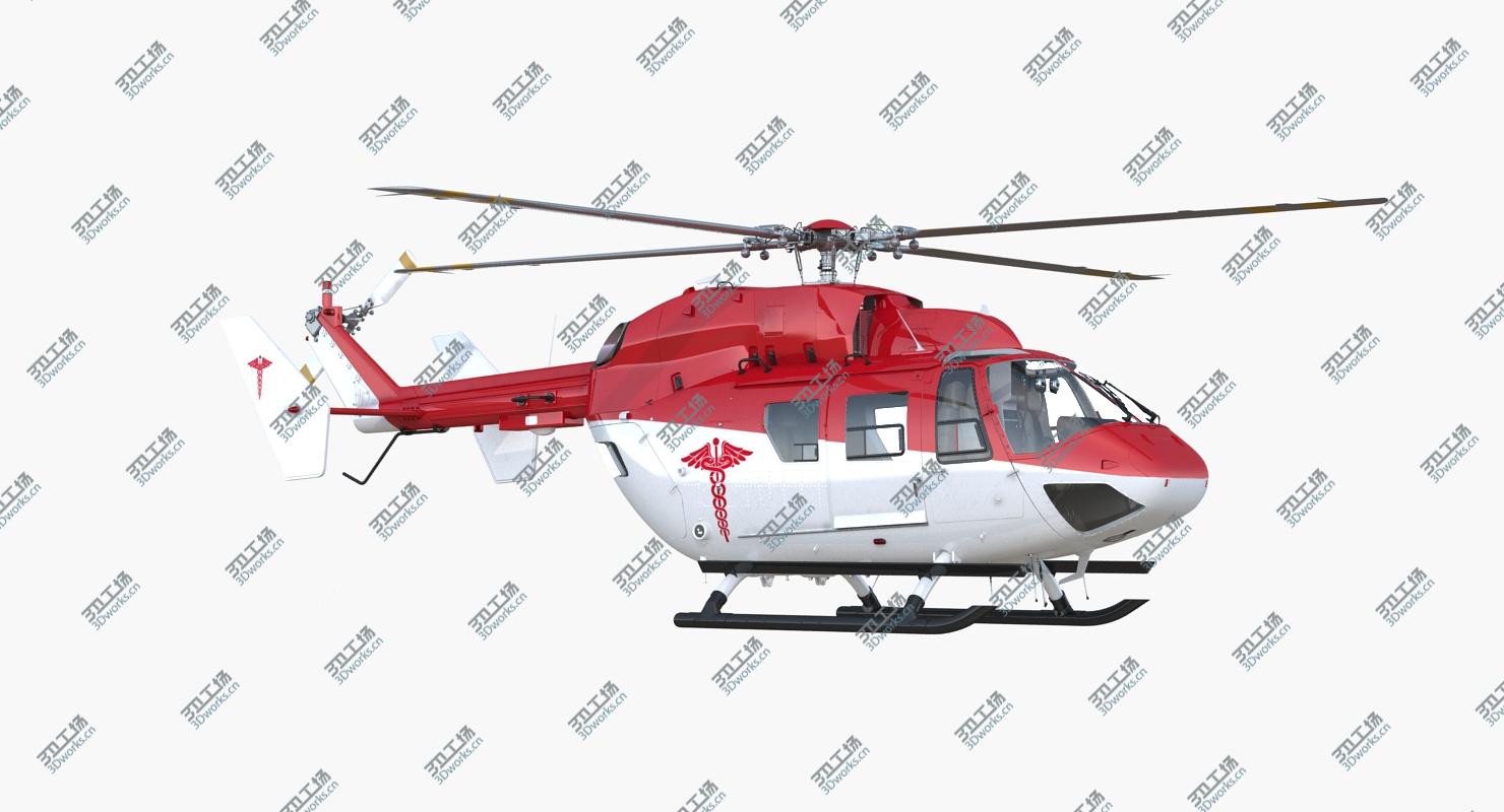 images/goods_img/202105073/Kawasaki BK 117 Air Ambulance Helicopter 3D/3.jpg
